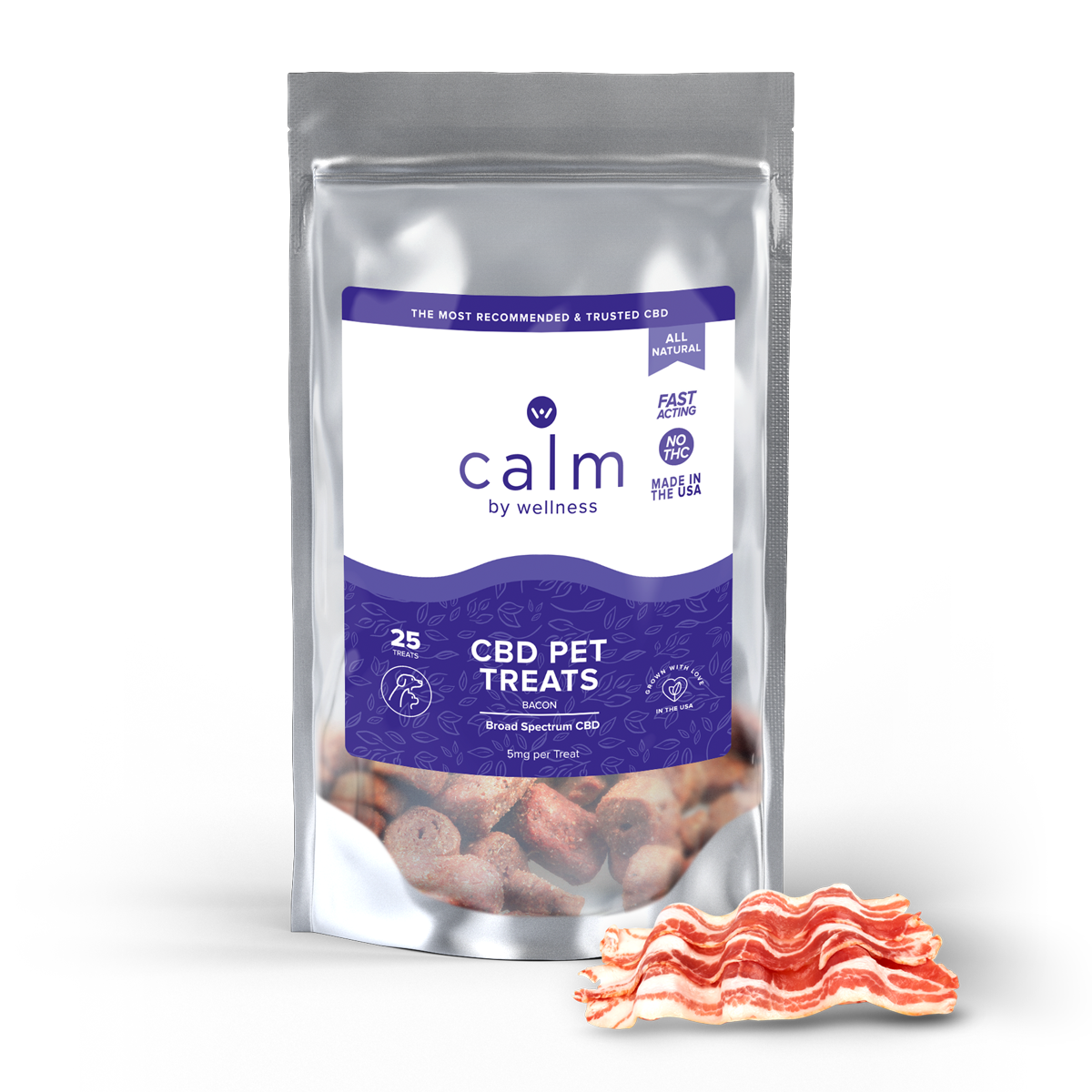 CBD Bacon Dog Treats