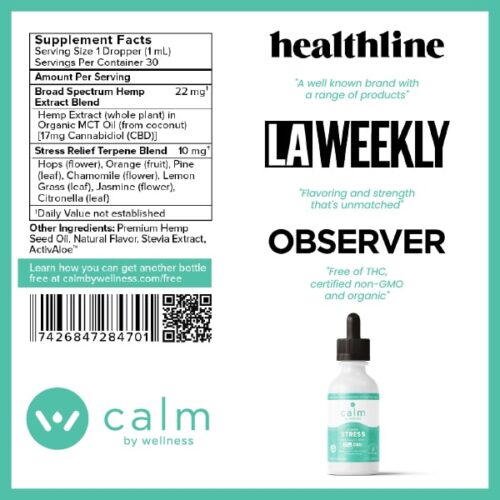 CBD Oil Goodbye Stress - Image 2