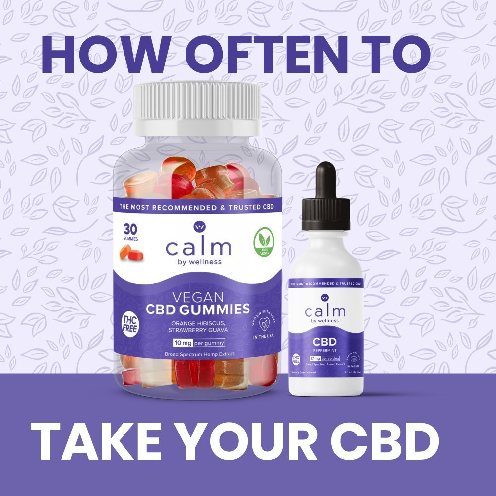 How often to take CBD