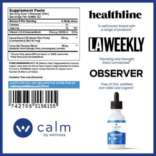 CBD Immunity Tincture - Image 2