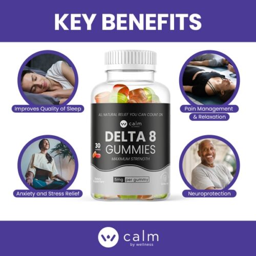 Delta 8 Gummies - 5mg Per Gummy - Image 6
