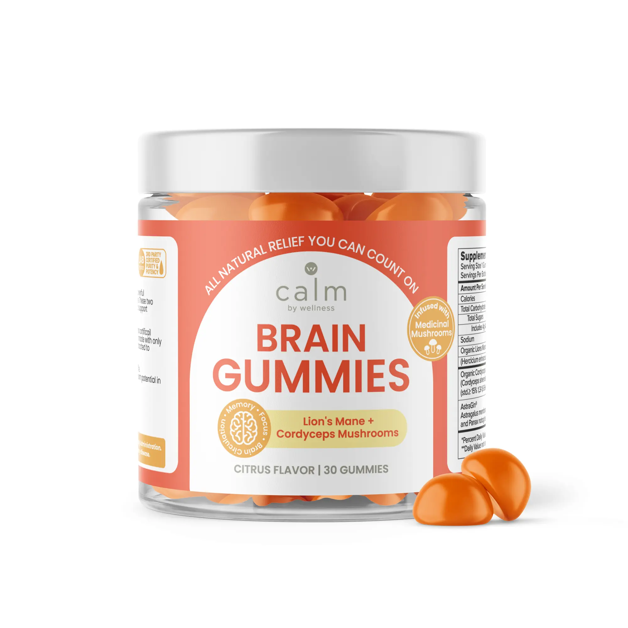 calm brain gummies