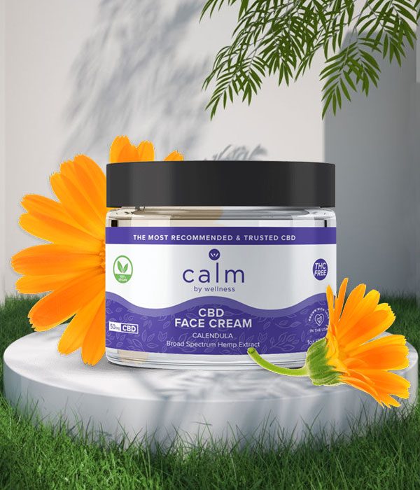 CBD Face Cream , Broad Spectrum THC Free Moisturizer